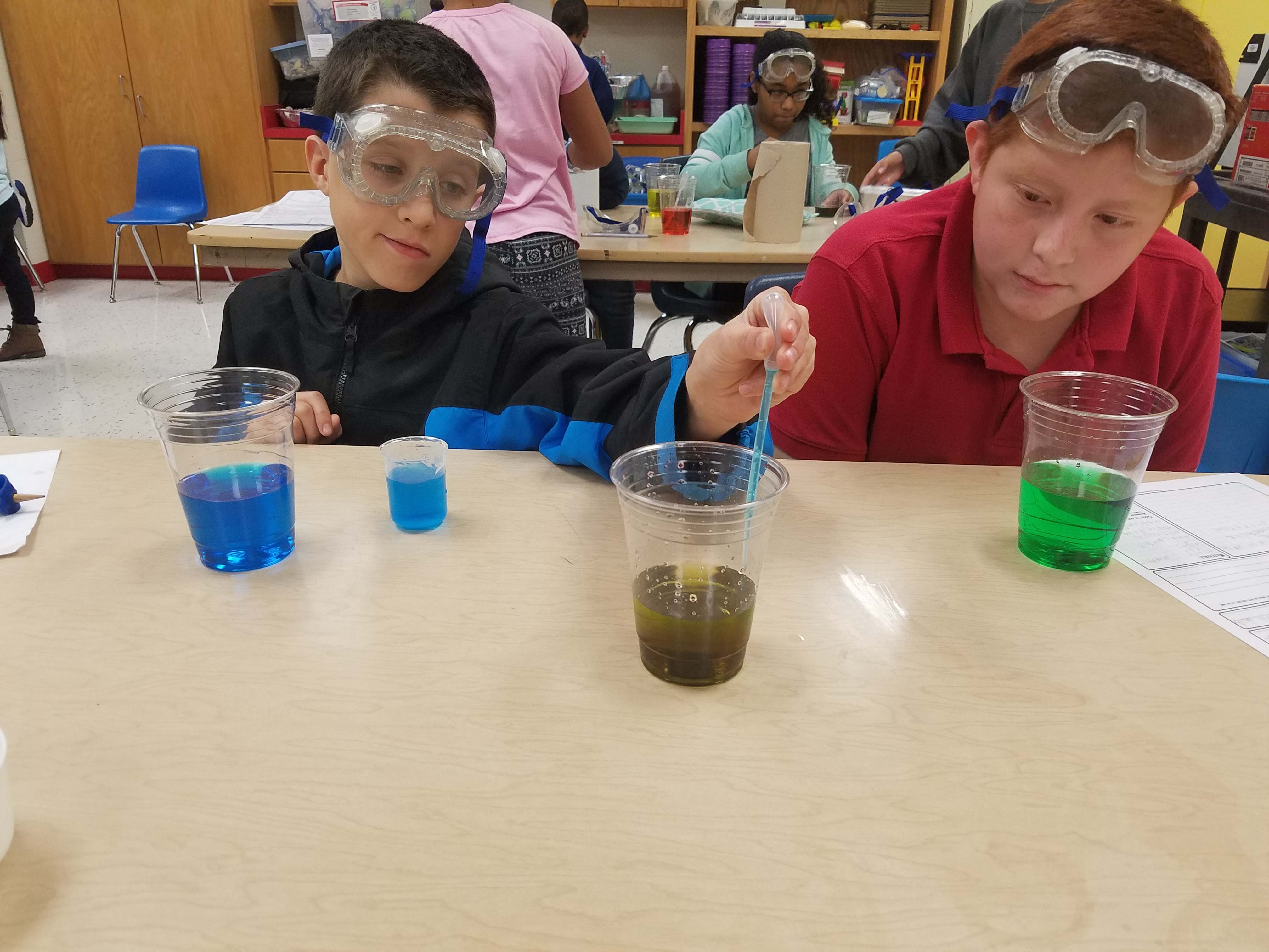 Students learn density through sugar-water experiment | Copperas Cove ...