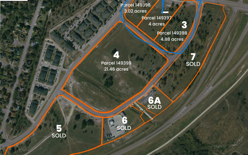 Courtesy Photo - CCEDC. The future site of the VA Outpatient Clinic in Copperas Cove will be located on approximately 22 acres on the east side of the city.