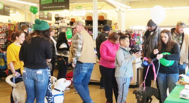 Copperas Cove residents came out to the grand opening of Pet Supplies Plus over the weekened. Shoppers had the chance to cast votes for one of three local shelters to receive a $1,000 donation from Pet Supplies Plus, with the other two shelters each receiving $250.