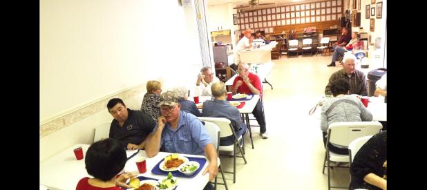 CCLPP/PAMELA GRANT - The Scottish Rite Club served spaghetti dinner for donations on Saturday. All donations will be split evenly between the Boys & Girls Club and the Soup Kitchen.