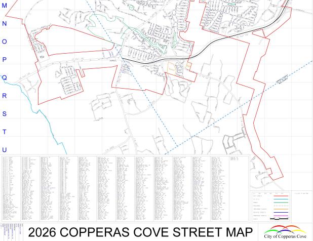 Copperas Cove Public Works is looking at a plan to begin repairs on the city's transportation network of 158 miles of centerline roads.
