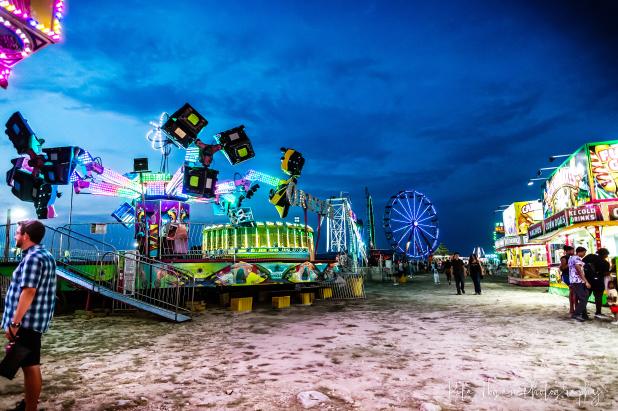 The midway provided plenty of entertainment at Rabbit Fest (Photo courtesy Rita Hogan Photography)