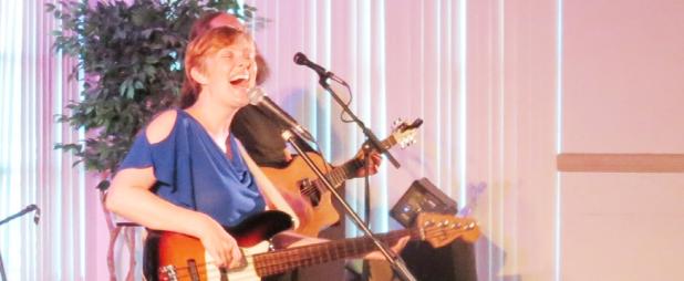 CCLP/DAVID HARDIN - The Heather Dale Band performed at the Copperas Cove Public Library on Friday night, Cove residents were treated to Irish and Celtic music.