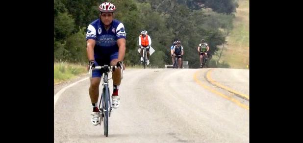 CCLP/PAMELA GRANT - Cyclists compete in the annual Cove House Classic Bike Tour near Topesy on Saturday morning.