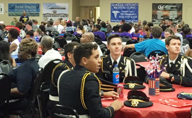 CCLP/PAMELA GRANT - Well over 1,000 people attended the Star Group – Veterans Helping Veterans Independence Day Celebration.