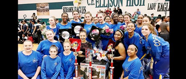 COURTESY PHOTO - The Copperas Cove High School Copperettes won 36 awards at their first two dance competitions of the season and are preparing to dance at Disney World later this summer.