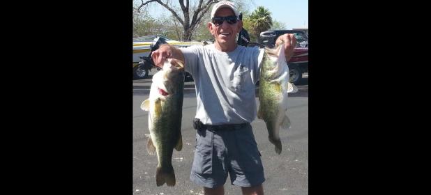 CCLP/TJ MAXWELL - Stephen Mallett of Copperas Cove poses with his first-place catch weighing in at a massive 22 pounds, 2 ounces.