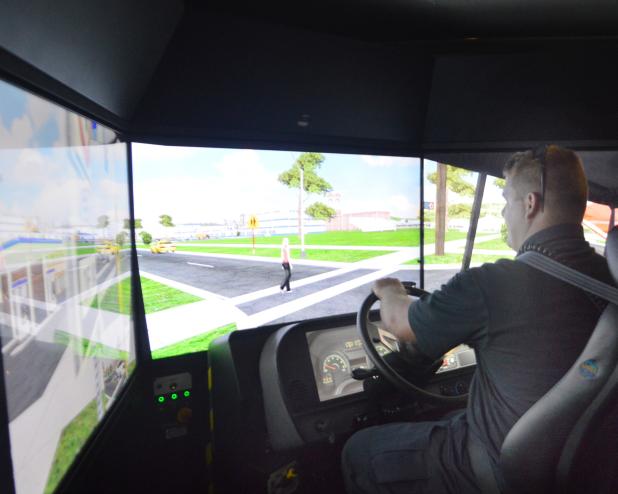 CCLP/LYNETTE SOWELL - The Copperas Cove Fire Department hosted a virtual driving course by Texas A&M Engineering Extension Service this week.