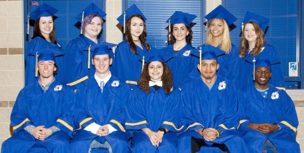 Courtesy Photo/CAMERA ARTISTRY - Crossroads High School graduates celebrated receiving their diplomas on Thursday evening during a ceremony at Lea Ledger Auditorium.