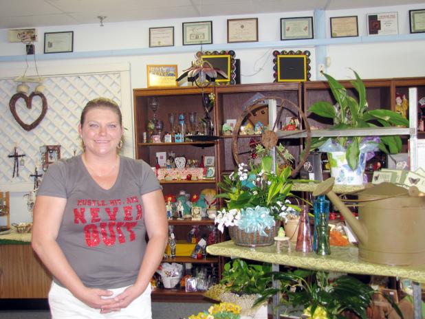 Kathryn Villarreal is the new owner of Michele’s Floral & Gifts.