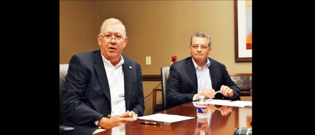 CCLP/LYNETTE SOWELL - Matt Maxfield, CEO of Seton Medical Center Harker Heights, and George Fayer, CFO, talk about Seton’s new membership in MDSave, a nationwide network to bring affordable medical procedures, surgeries and laboratory tests to the uninsured and underinsured.