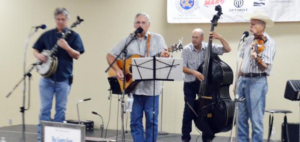 CCLP/LYNETTE SOWELL - Pat Buchanan and Bluegrass Country started the evening with bluegrass tunes at Saturday night’s Music at the Gap – Reloaded. The event served as a fundraiser for the Boys & Girls Club of Copperas Cove.