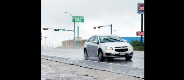 CCLP/LYNETTE SOWELL - Rainfall throughout Copperas Cove caused area drains to remain full, with plenty of runoff on the city’s streets and roadways.