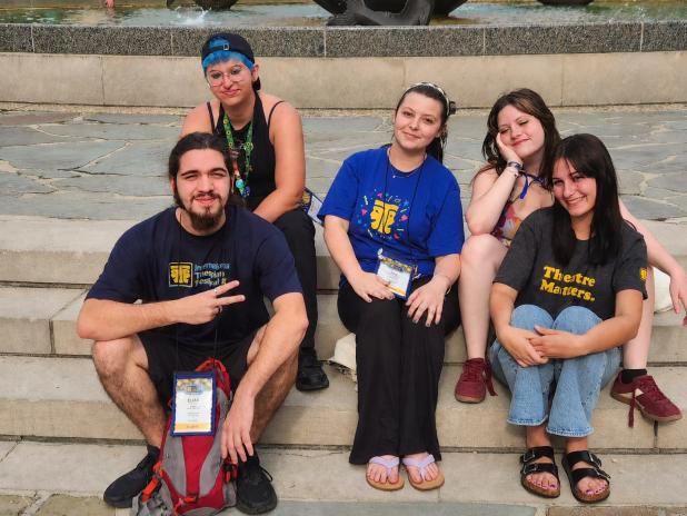 COURTEsy PHOTO Five CCHS thespians received awards at the International Thespian Festival in Bloomington, Indiana.
