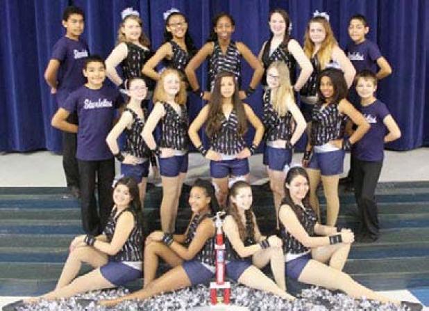 S.C. Lee adds dance trophy to showcase from inaugural Starlettes team.