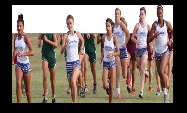 Members of the Copperas Cove girls’ cross country team compete in the District 12-6A Cross Country Meet at Long Branch Park in Killeen. The girls finished in third place and the boys finished in second place to qualify for the Region II-6A Cross Country Meet Saturday at Lynn Creek Park in Grand Prairie. The girls will run at 9 a.m. with the boys to follow.