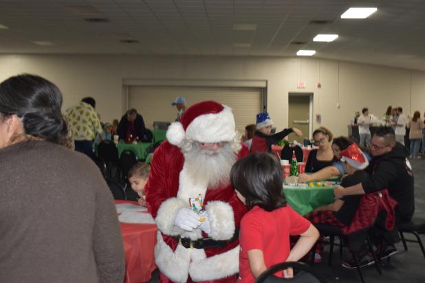 CCLP/PAMELA GRANT - Families enjoyed breakfast alongside Santa (and the Grinch!) at YAC’s annual Breakfast with Santa event.