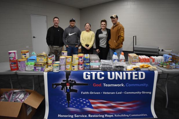 GTC United (God Teamwork Community United) distributed baby items, including formula, as well as medical supplies at last Friday’s Market With A Mission at the Copperas Cove Civic Center. Market With A Mission will return in October.