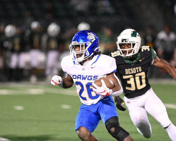 The Bulldawgs' playoff drought is over, but the road ends with 63-6 loss in DeSoto.