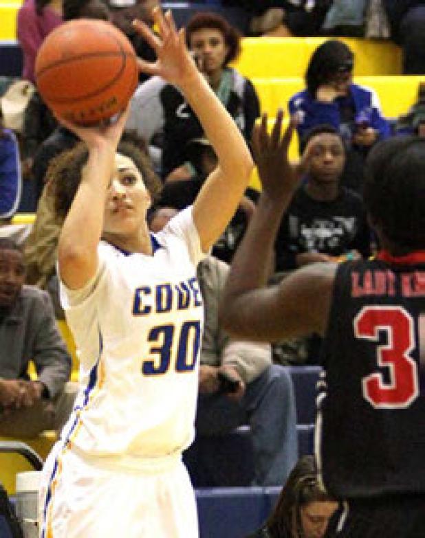 Copperas Cove senior Mikayla Blount will lead her squad into Killeen tonight in an attempt to force a two-way tie atop the district standings.