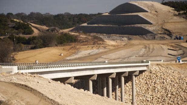 Construction on the South bypass is at 88 percent completion after three years of work. Scheduled completion is the fall of 2014.