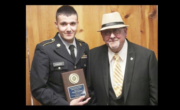Humberto Garcia, right, poses with his grandson Chase Loning who was named the Morning Exchange Club’s ACE recipient for the quarter.