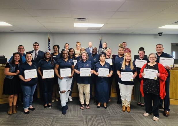 Class 3 of the Citizen Leadership Academy received their certificates of completion at the Copperas Cove city council meeting on Oct. 6.