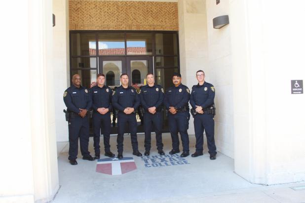 CCLP/BRITTANY FHOLER  Six cadets who graduated from the Central Texas College Police Academy on June 27 joined the ranks of the Copperas Cove Police Department. 