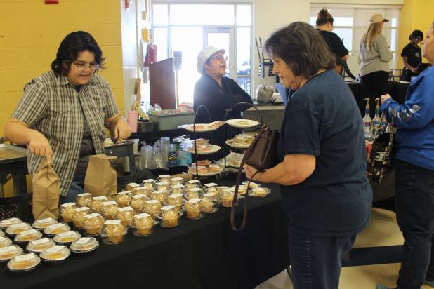 Baked goods were a few of the wares for sale made by CCHS culinary students.
