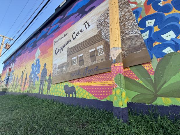 The Copperas Cove community is invited to celebrate the completion of the newest mural, "With Love From Copperas Cove" at 10:30 a.m. on Saturday, Sept. 13.