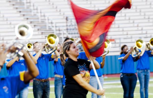 The Pride of Cove Band showcased two thirds of their contest show Tuesday.