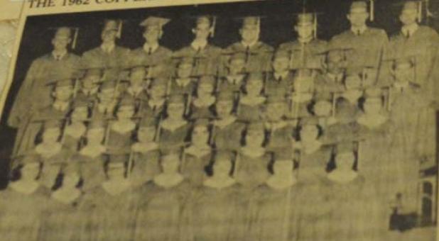 the graduation edition of the Copperas Cove Courier was on display at Saturday’s CCHS reunion.