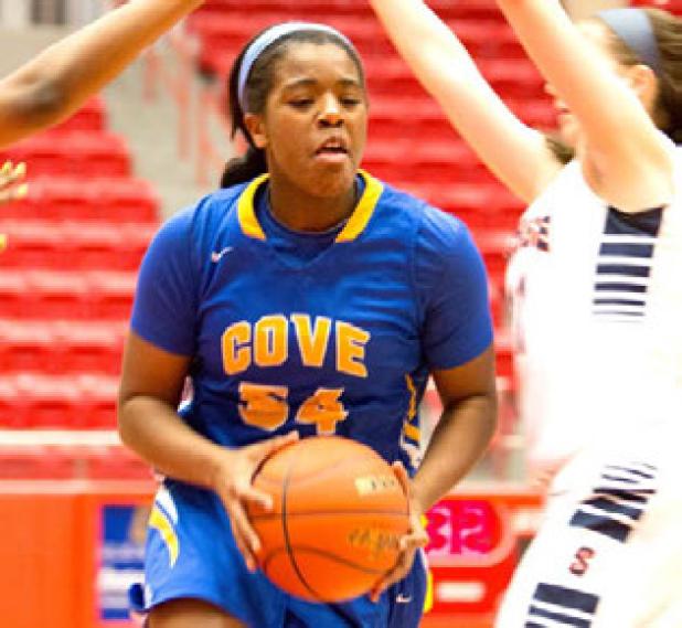 Cove sophomore Chyanne Chapman was named District 12-6A Newcomer of the Year