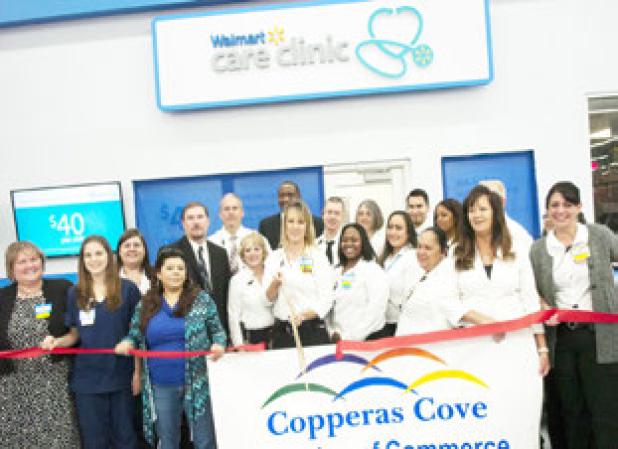 The Copperas Cove Chamber of Commerce welcomed the Care Clinic to the city with a ribbon cutting Friday.