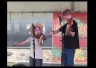 Courtesy Photo - Chet and Kaya Fagerstrom, the Twin Fiddle Kids, will perform at Pearl’s bluegrass music festival.