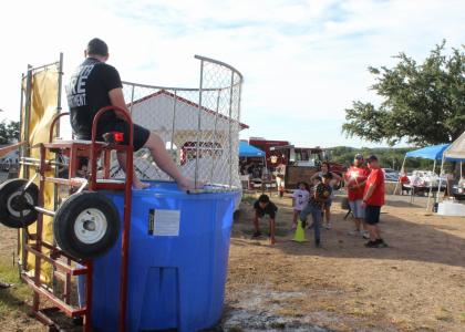 A dunking booth will be just one of the activities at the 5th annual Negrete Firefighter Foundation fundraiser, set for Saturday, Aug. 22 on the campus of Texas A&M Central Texas.