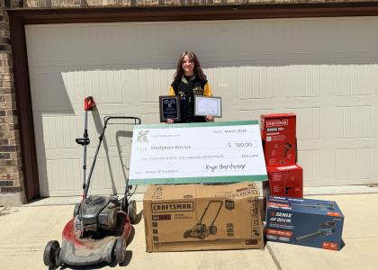 A Copperas Cove 14-year-old completed the 50-Yard Challenge, mowing 50 yards to help those who need an extra pair of hands.