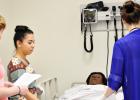 CCISD/Courtesy Photo - Copperas Cove High School students enrolled in health sciences classes will begin working on new equipment thanks to a $60,000 grant. The grant will purchase two simulation manikins, two hospital beds with complete headboards, and a simulator for phlebotomy students to utilize.