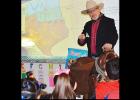 Local history buff, James Powell, shares highlights of Texas and local history with with students last year. – CCLP/LYNETTE SOWELL