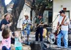 FILE PHOTO - Rare Dog performs under the live oak trees behind Grill Daddy’s on Avenue D. The band will be there on Saturday for the restaurant’s 2nd annual backyard bash, featuring specials and door prizes.