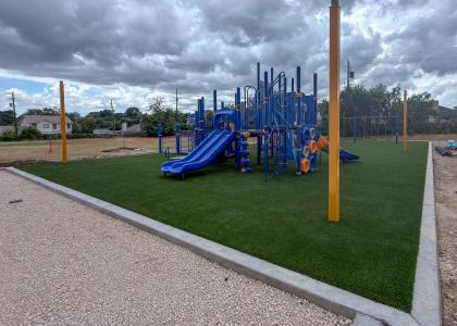 Several of CCISD's elementary campuses received new playground equipment over the summer, just one of a number of district facilities projects that were completed.