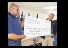 Star Group - Veterans Helping Veterans receives a check for $3,000 from Century 21 at their Saturday meeting.
