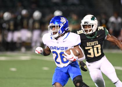 The Bulldawgs' playoff drought is over, but the road ends with 63-6 loss in DeSoto.