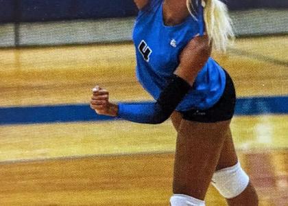 Kyra Gaston, a 2022 graduate of Copperas Cove High School, was recently awarded her place in the girls volleyball record books with the National Federation of State High School Associations, or NFHS. 