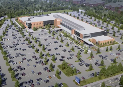 File Photo -  A rendering shows the concept of the more than 250,000-square-foot clinic to be constructed on the east side of Copperas Cove. The groundbreaking is set for Oct. 8.